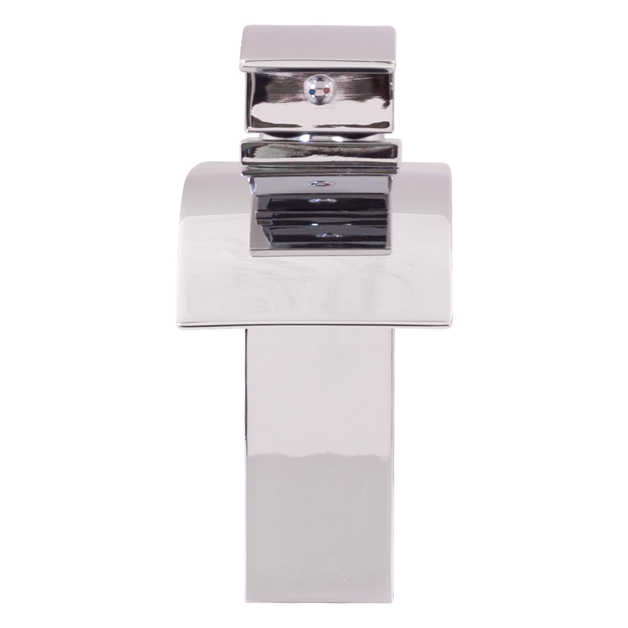 Miseno ML531 Remi 1.2/2.2 GPM Single Hole Waterfall Bathroom Faucet in Polished Chrome - Modern Sink Faucet for Bathroom Vanity, Powder Room & Guest Bath Decor
