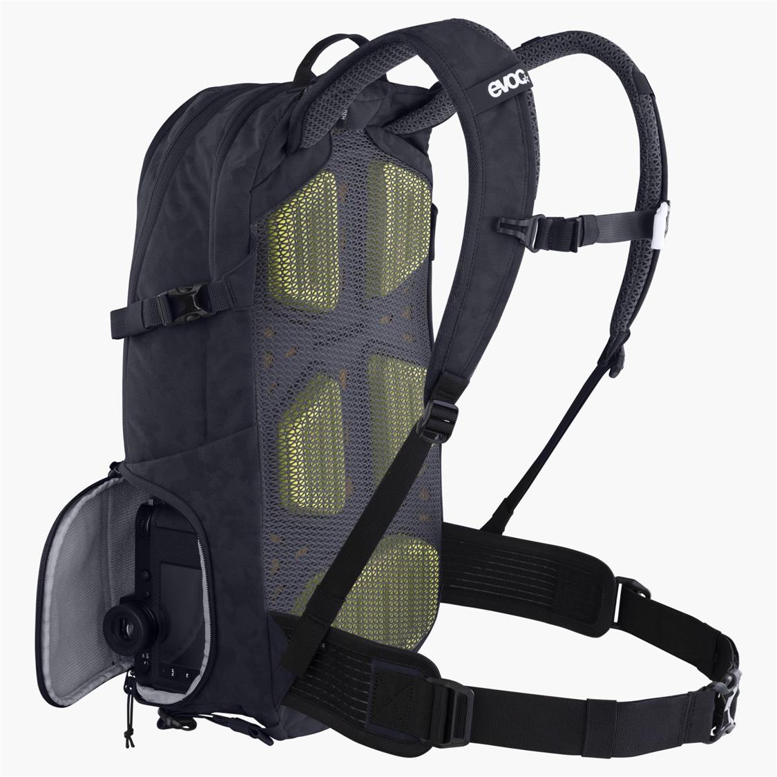 Evoc Stage Capture 22 Camera Backpack (SS25) - Waterproof DSLR/SLR/Mirrorless Camera Bag with Laptop Compartment - Perfect for Travel, Hiking & Photography Adventures