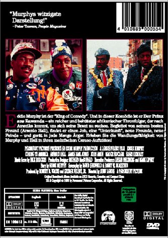 Coming to America - Classic Comedy Movie DVD | Eddie Murphy Film | Perfect for Movie Nights & Cultural Entertainment