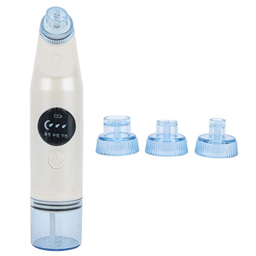Electric Blackhead Remover Vacuum - 3 Gears & 4 Heads for All Skin | Facial Cleansing & Pore Care