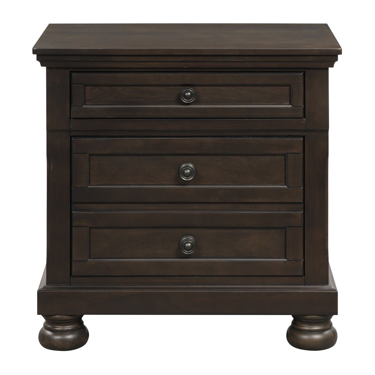 Modern Nightstand with Drawer - Wooden Bedside Table for Bedroom, Living Room, or Office - Compact Storage Solution for Books, Lamps, and Essentials