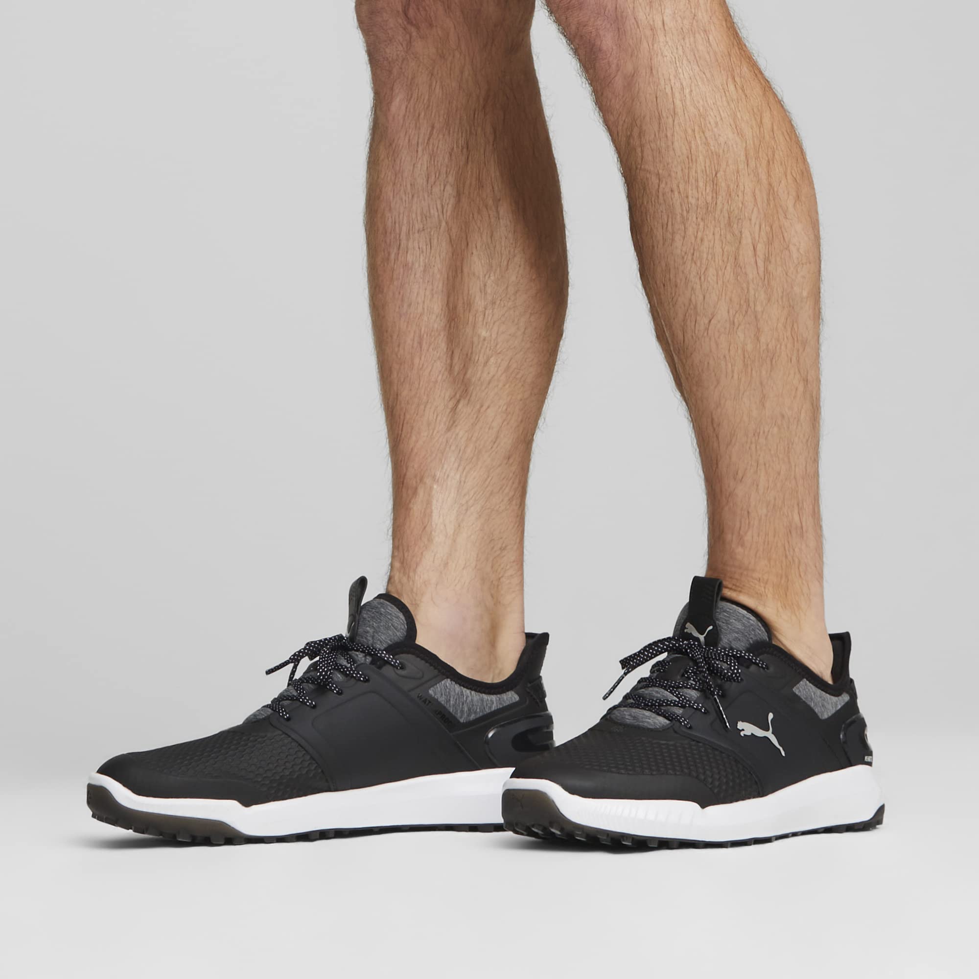 PUMA Men's Ignite Elevate Golf Shoes - Lightweight & Comfortable Spiked Golf Footwear for Men | Perfect for Golf Course & Driving Range