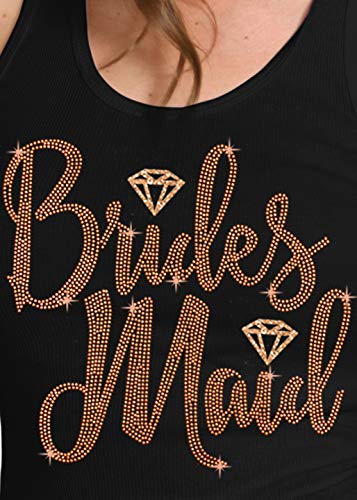 Bridesmaid (Black - Rose Gold)