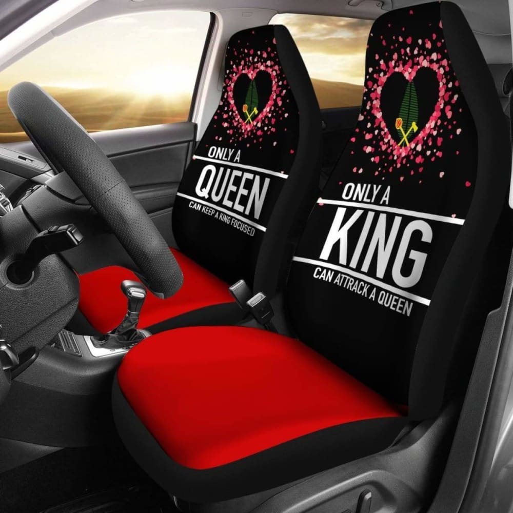 Alo Wallis and Futuna Car Seat Covers - Valentine's Day Couple Gift Set (2-Piece) | Waterproof & Universal Fit for Cars, SUVs, Trucks | Perfect Romantic Gift for Anniversaries and Date Nights