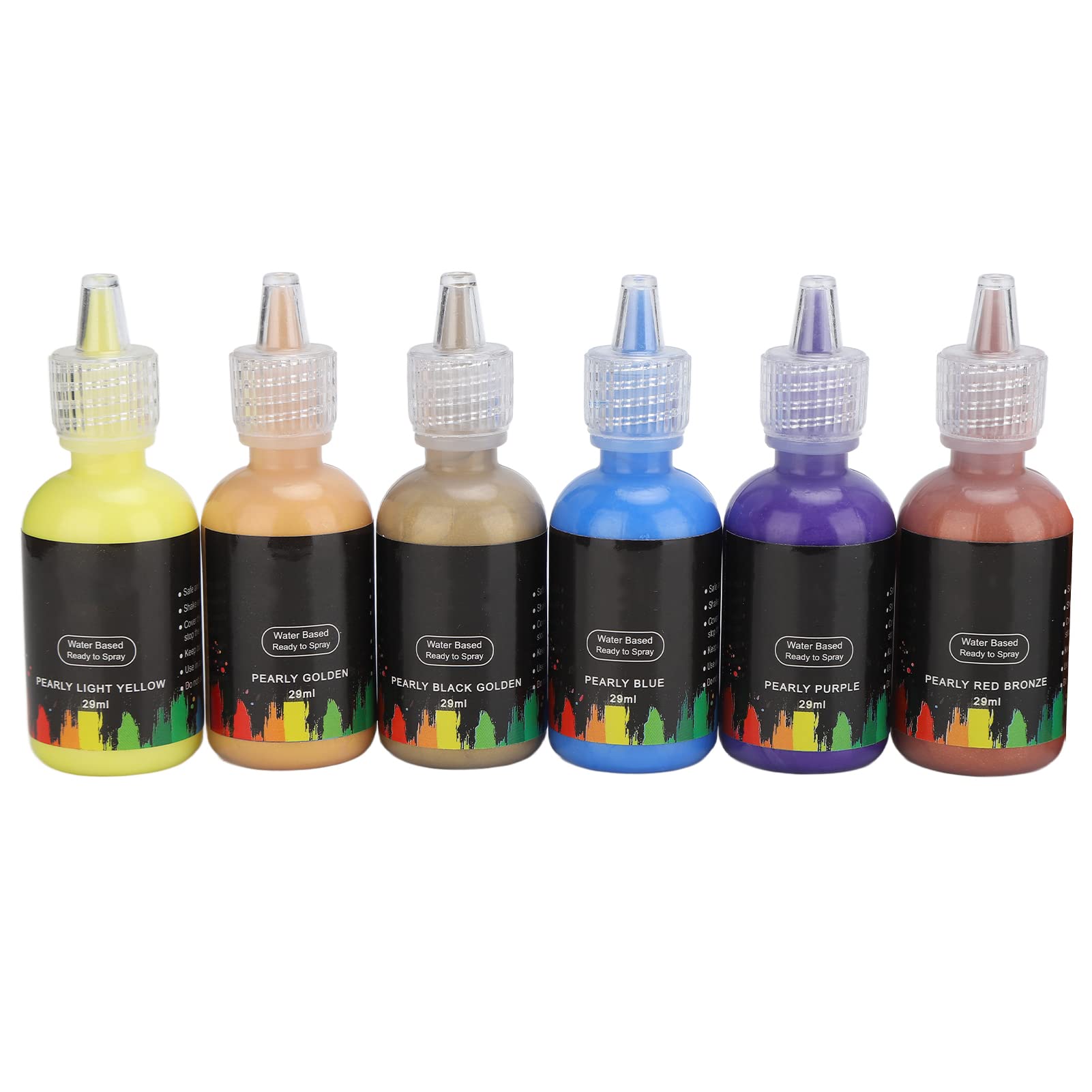Professional Water-Based Face & Body Paint - Safe, Mild & Pearly Lustre for Birthday Parties, Halloween, Stage Performances & Cosplay Events