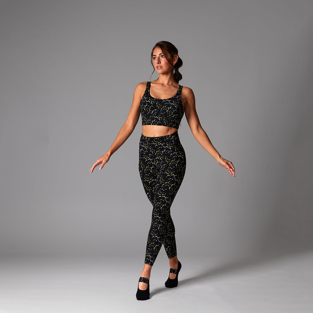 Tavi Noir High Waisted 7/8 Leggings for Women - Slimming Yoga Pants with Tummy Control - Perfect for Workouts, Running & Everyday Wear