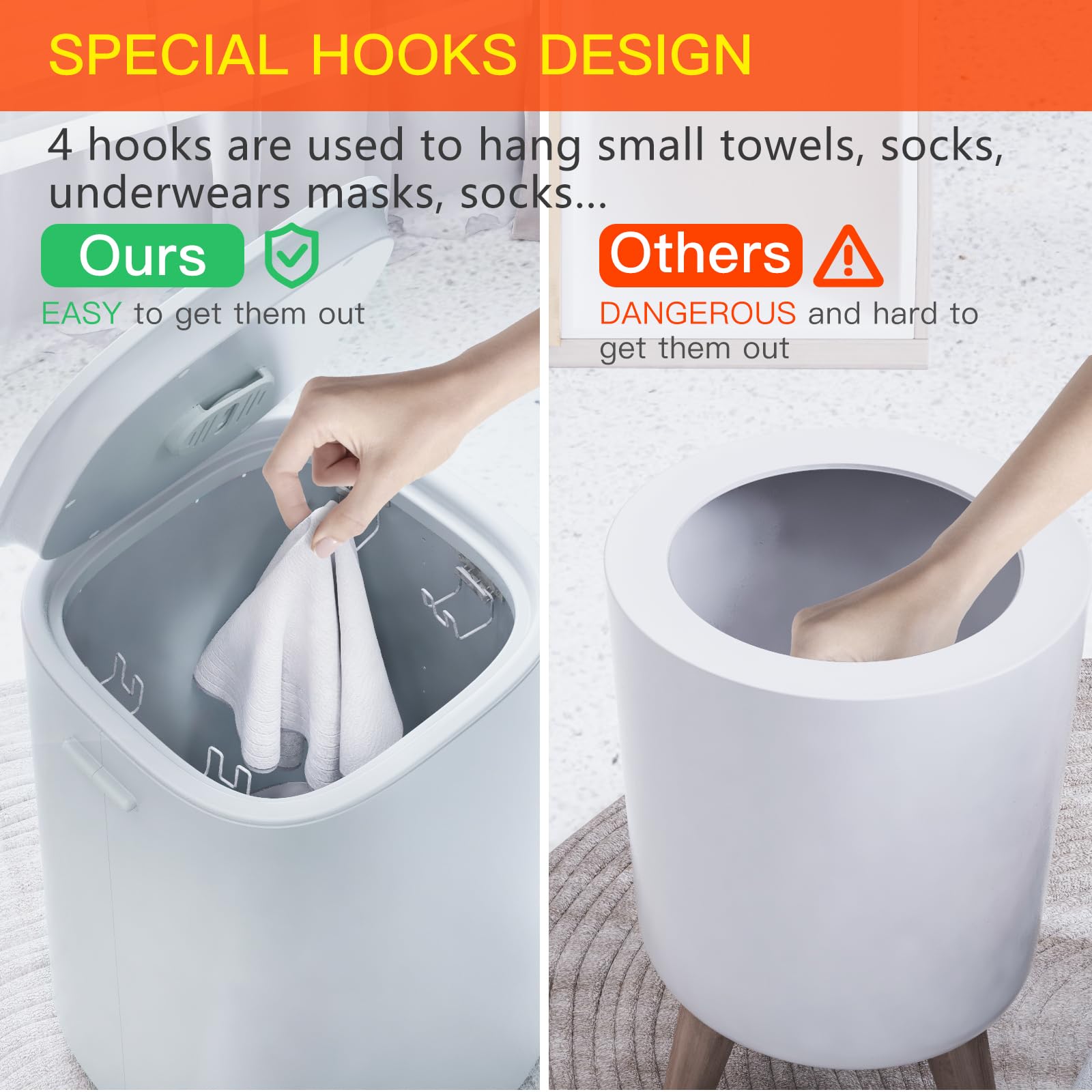 DOACE Upgraded 26L Large Towel Warmer Bucket with Auto Keep Warm - Adjustable Heating Timer (20/40/60 Min) & 24-Hour Delay Function - Perfect for Bathroom Spa, Salon, Baby Care & Christmas Gifts