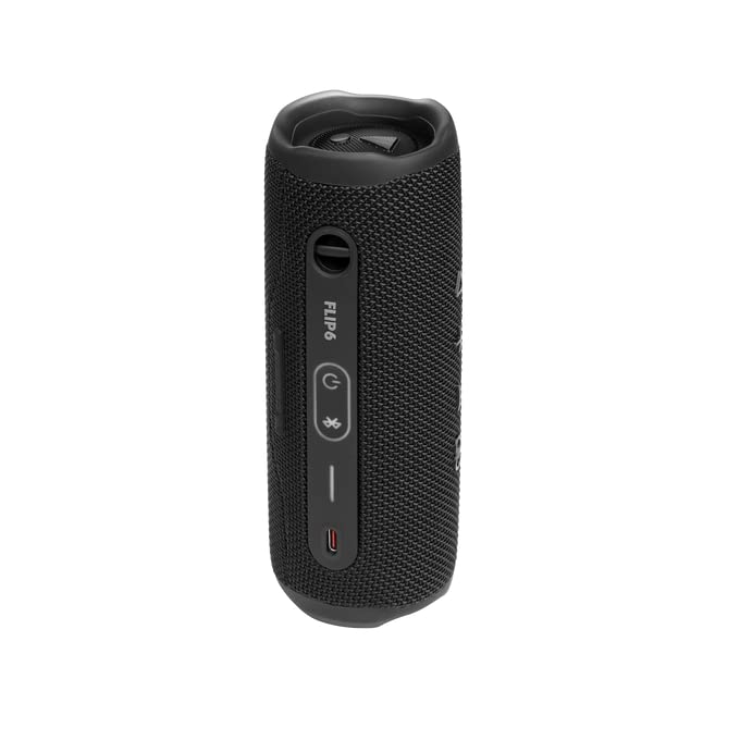 JBL FLIP 6 Waterproof Portable Bluetooth Speaker with gSport Carbon Fiber Case - IP67 Dustproof & Shockproof, 12 Hours Playtime, PartyBoost for Wireless Pairing - Perfect for Beach, Pool, Hiking & Outdoor Adventures (Black)