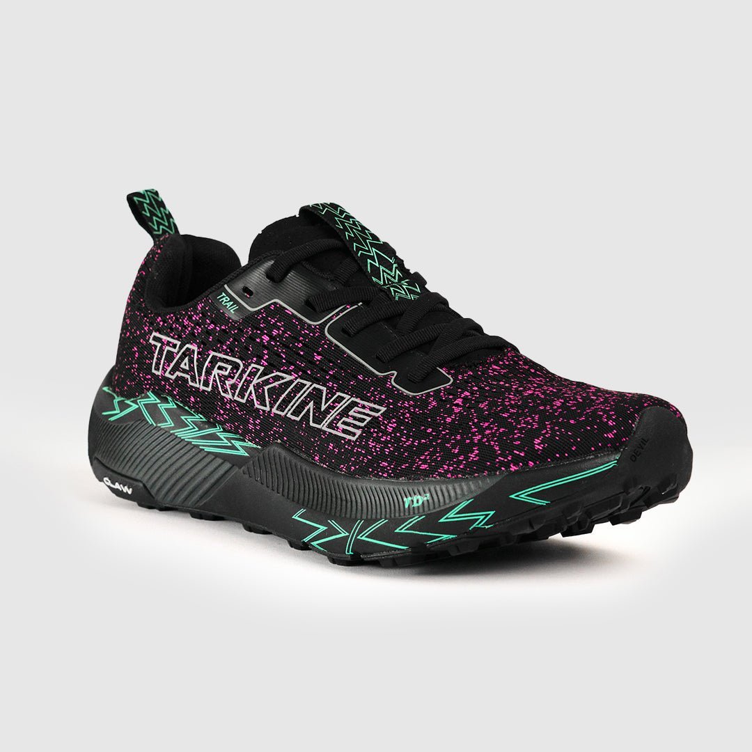RE RUN Men's Tarkine Trail Devil 2 Hiking Shoes - Eco-Friendly Outdoor Performance Trail Running Shoes for Men - Perfect for Mountain Trekking & Backpacking Adventures