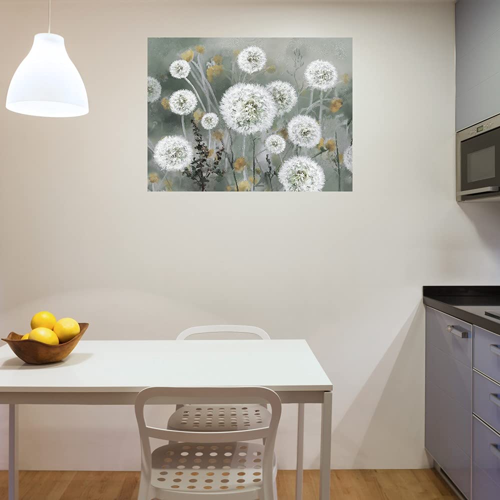 Wild Wishes Fine Art Canvas Wall Decor - 43x32 Inches - Handmade by Artist Studio Arts - Ready to Hang for Living Room, Bedroom, Office & More - Perfect for Home, Bar & Dining Room Decor