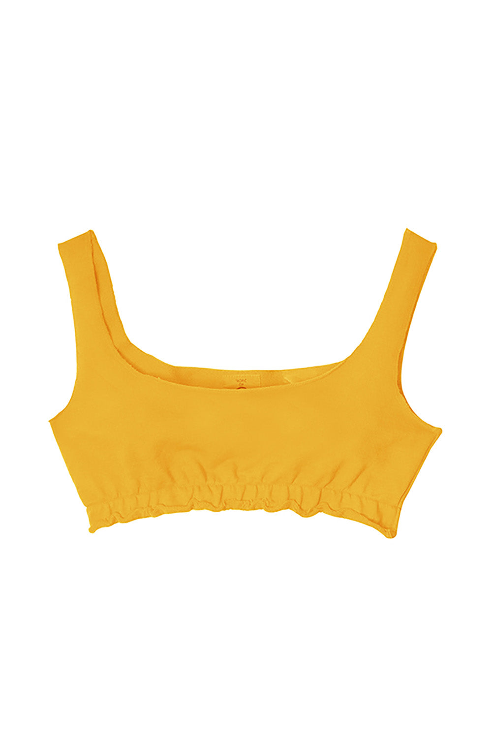 Marigold SweatC Bra Top for Women - Comfortable Workout & Yoga Sports Bra - Perfect for Gym, Running, and Activewear