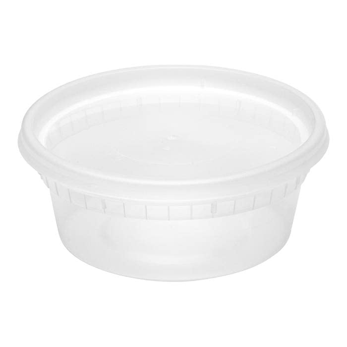 8 Oz, 16 Oz & 32 Oz Deli Containers With Lids - Bulk Pack of 210 - BPA-Free Food Storage Containers for Meal Prep, Takeout & Restaurant Use