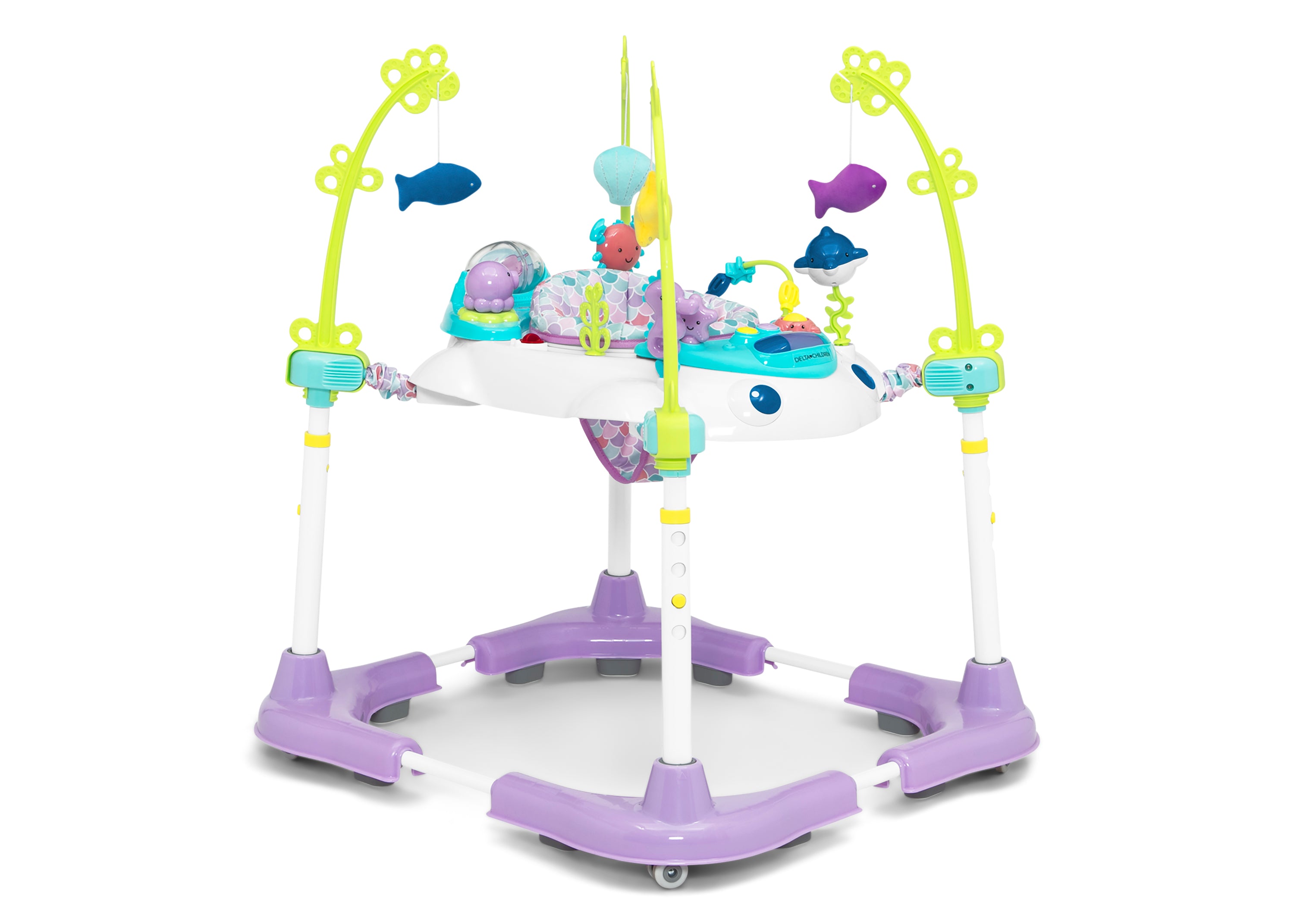 Deluxe Bounceroo Learn2Walk Baby Walker - Interactive Infant Activity Center for Early Walking Development - Perfect for Playtime & Learning at Home