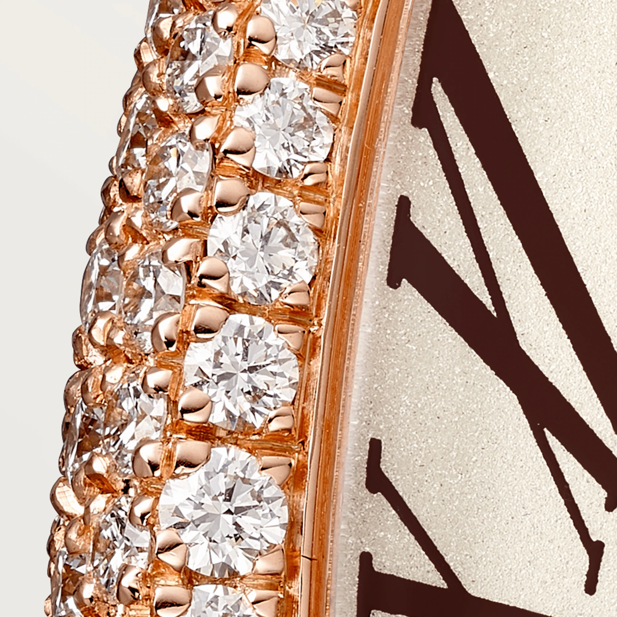 Cartier Baignoire 18K Rose Gold Diamond Ladies Watch - Luxury Swiss Timepiece for Women, Elegant Dress Watch for Special Occasions & Formal Events