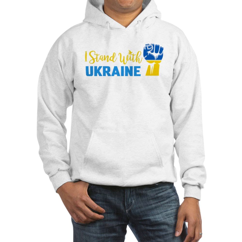 Stand With Ukraine Peace Women's Powerful Sweatshirt - Support Ukraine Solidarity Apparel for Women - Casual Wear for Protests, Rallies & Everyday Outfits