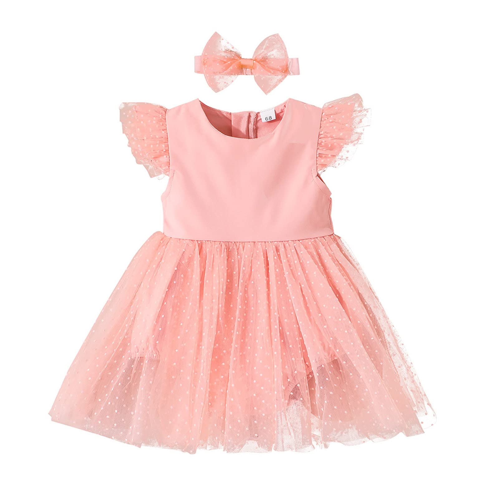 Toddler Baby Girls Clothes Set - Cute Butterfly Print Beach Outfits with Fly Sleeves | Perfect for Summer Play, Vacation & Photo Shoots