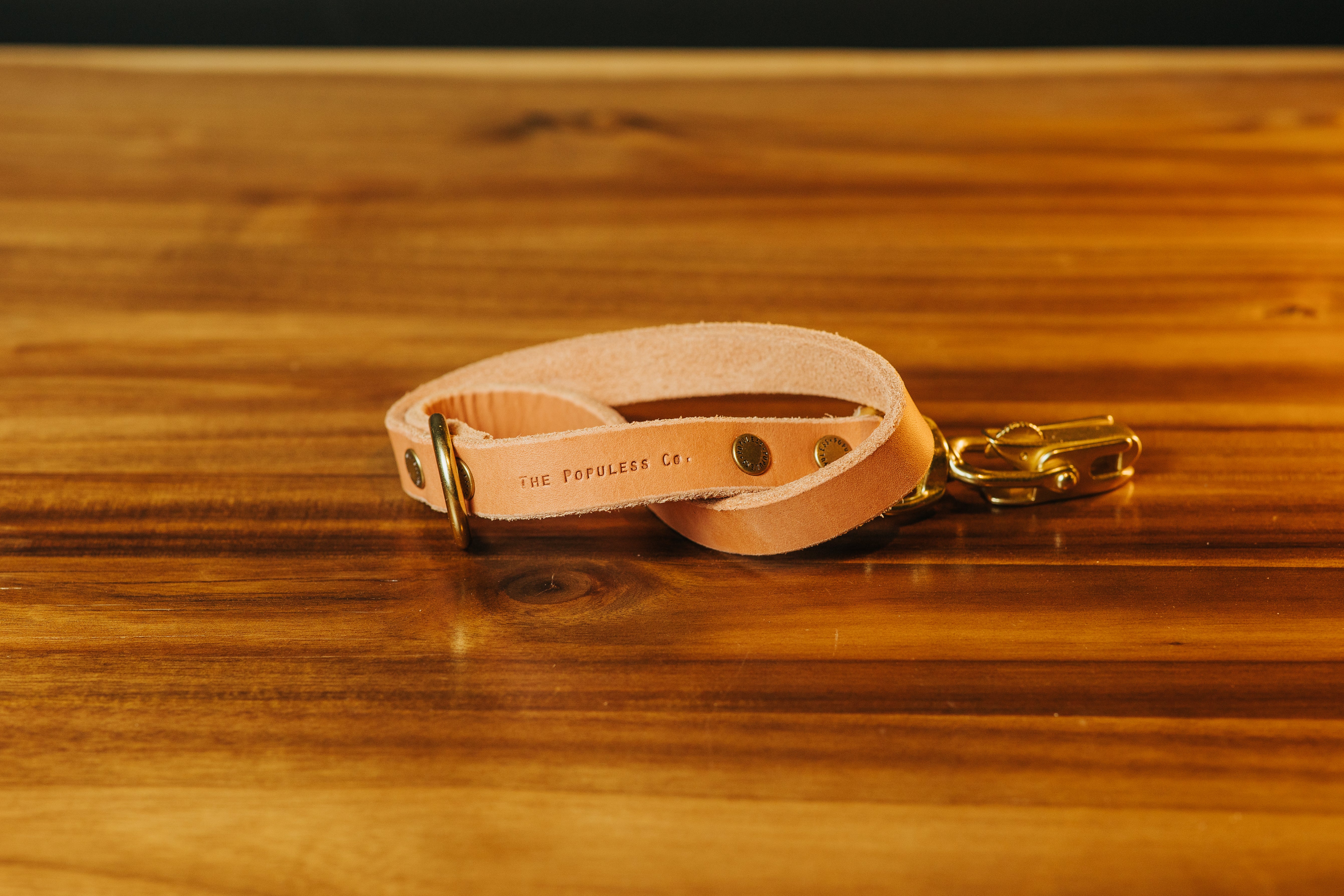 Premium Natural Leather Dog Lead - The Gus - Durable & Stylish Dog Leash for Walking, Training & Outdoor Adventures
