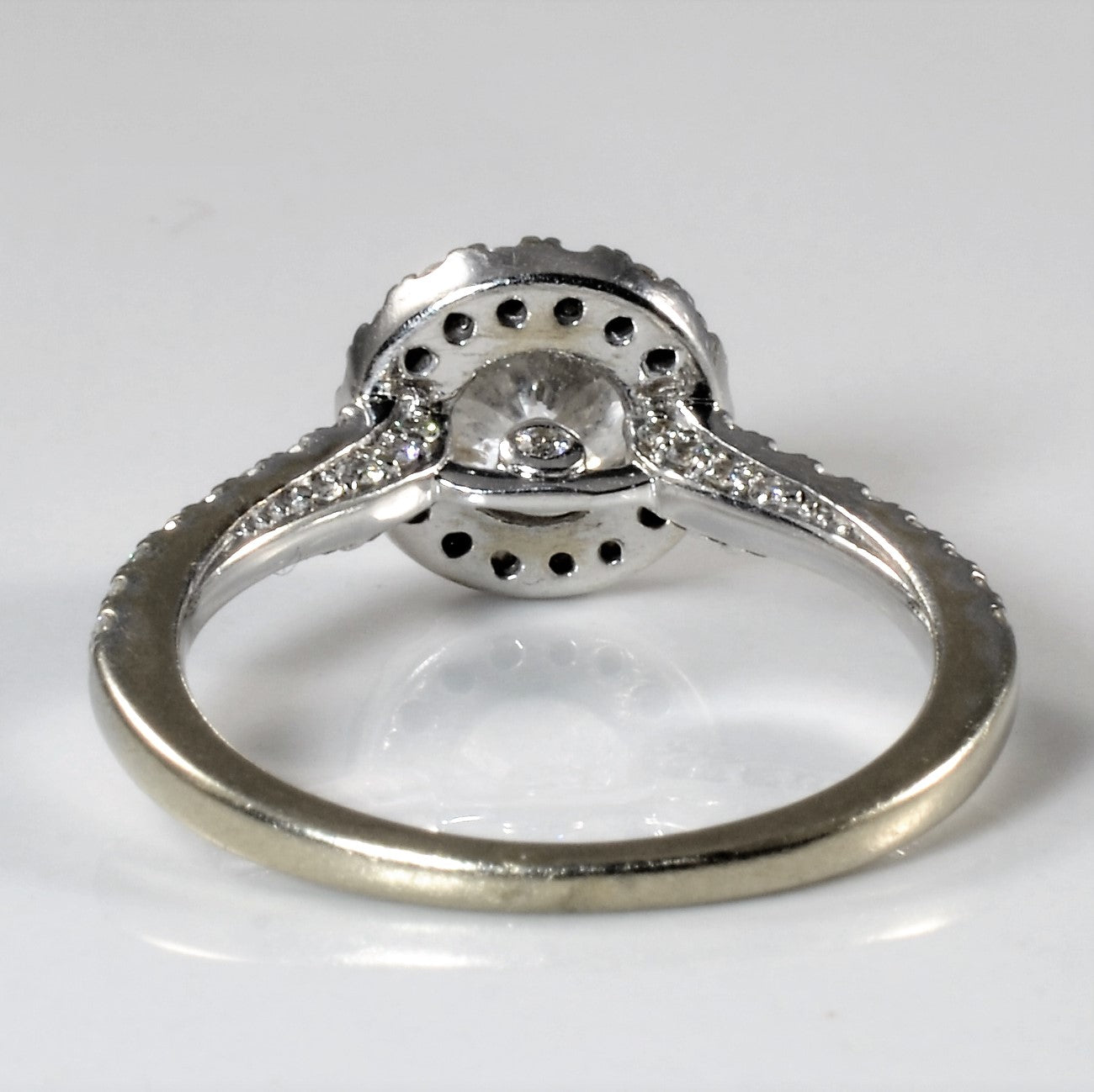 1.32ctw Diamond Halo Engagement Ring for Women - Size 5.5 | Elegant Wedding Band, Anniversary Gift | Perfect for Proposals & Special Occasions