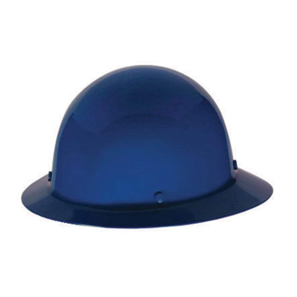 MSA Skullgard Full-Brim Hard Hat with Staz-On Pinlock Suspension - Phenolic Resin Construction, 350°F Heat Resistance, Non-Slotted Design | ANSI-Compliant Safety Helmet for Construction, Mining & Industrial Work