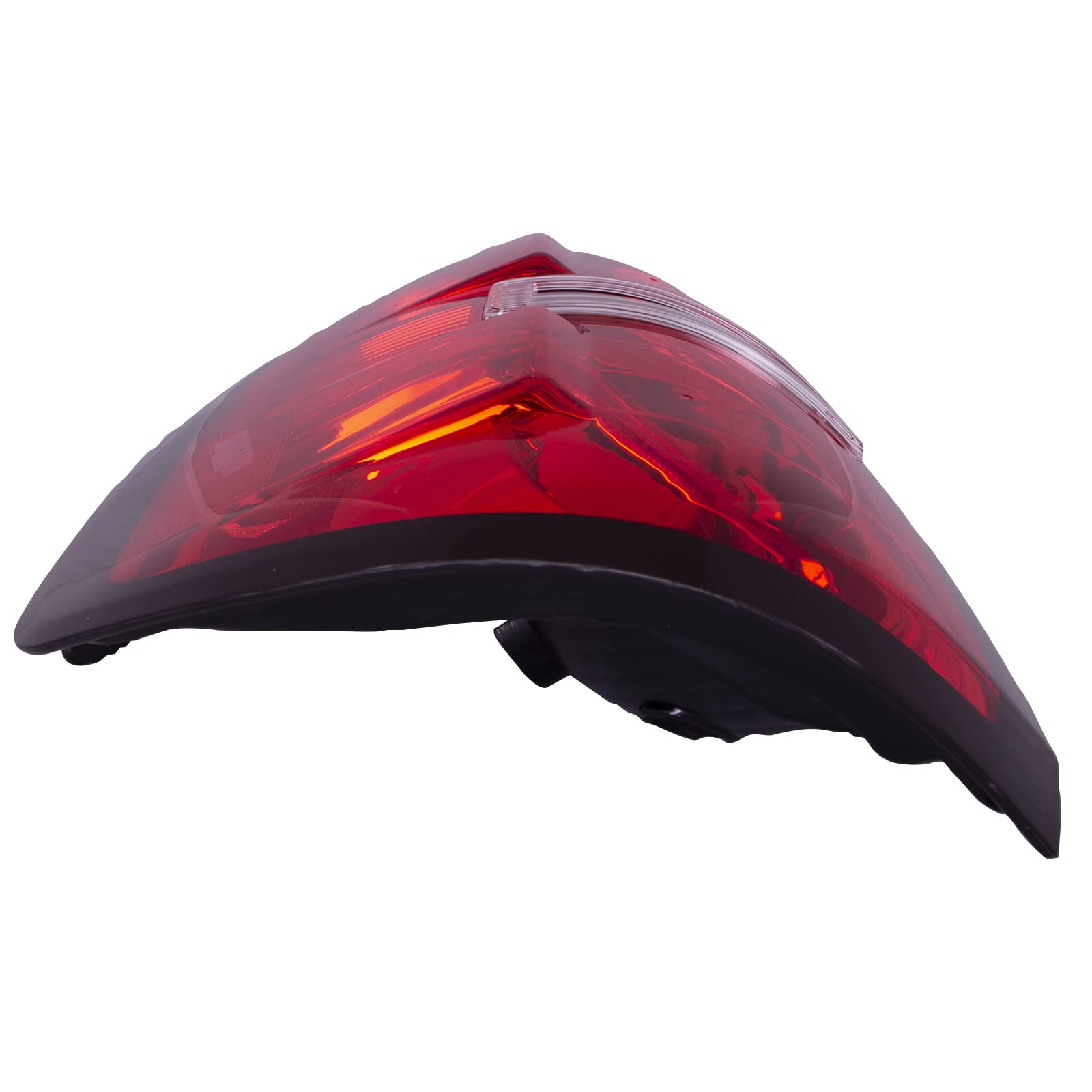 HEADLIGHTSDEPOT LED Tail Lights Set - Chrome Housing, Simple Design - Left & Right Pair Compatible with 2014-2015 GMC Sierra 1500/Denali - Perfect for Night Driving & Enhanced Visibility