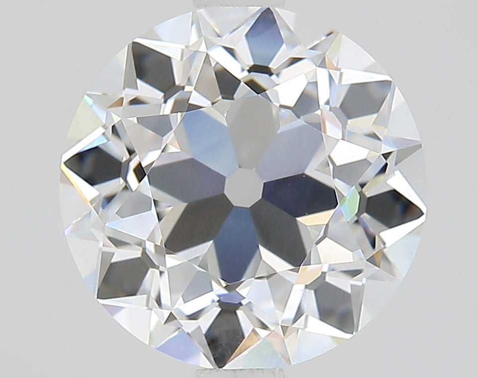 2.74 Carat Euro Cut Lab Grown Diamond - Certified Ethical & Eco-Friendly for Engagement Rings & Fine Jewelry