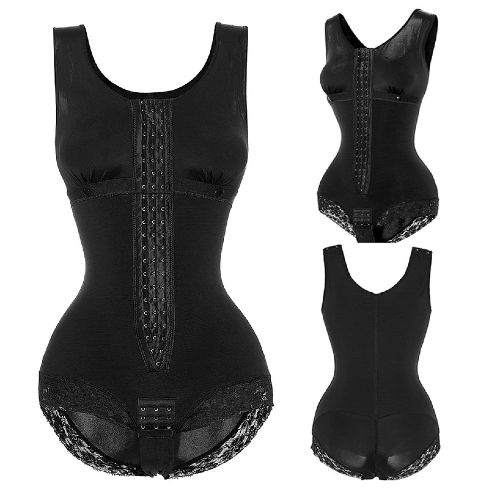 Best Waist Trainer for Women - Slimming Shapewear Bodysuit with Butt Lifting & Hourglass Figure Enhancement - Perfect for Tummy Control Under Dresses, Workout & Special Occasions