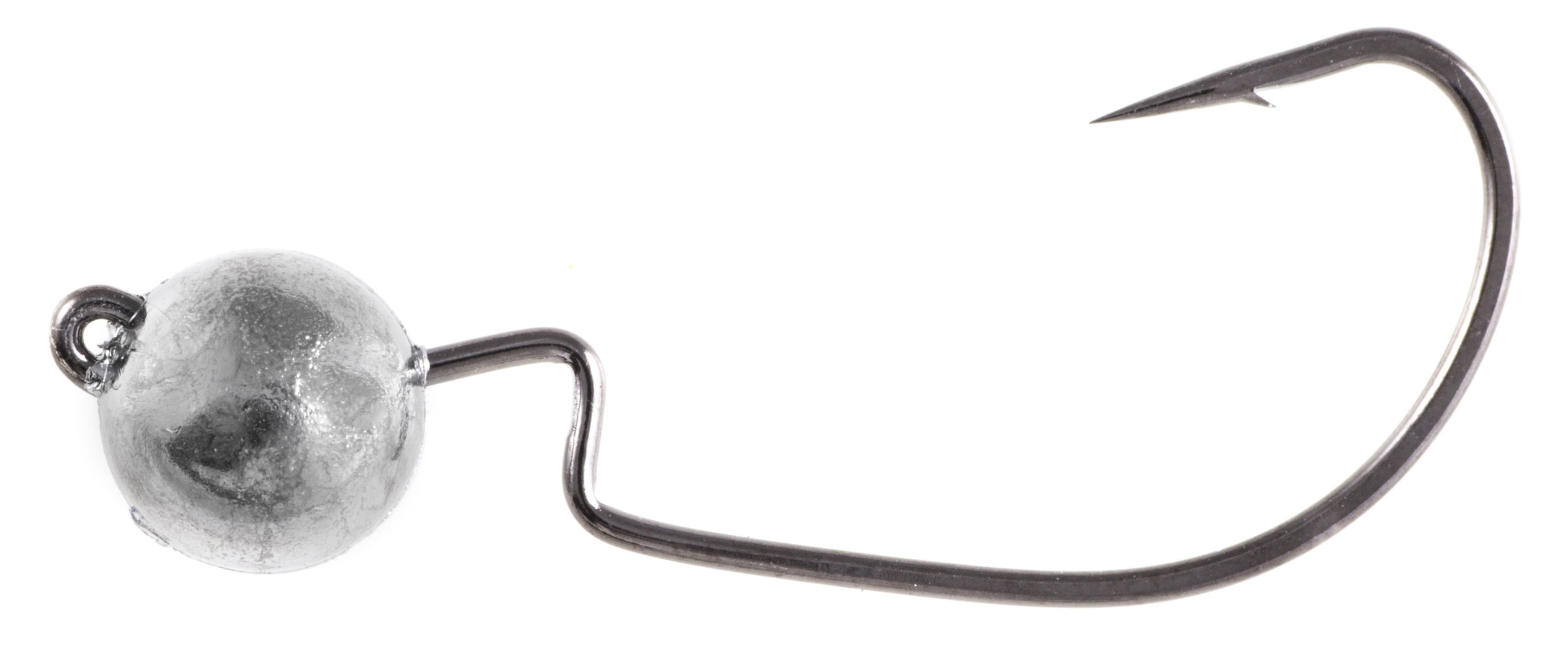 Owner 5149 Ultrahead Finesse Round Head Super Needle Hook - Premium Fishing Hooks for Bass, Trout & Panfish - Perfect for Freshwater & Saltwater Fishing Trips