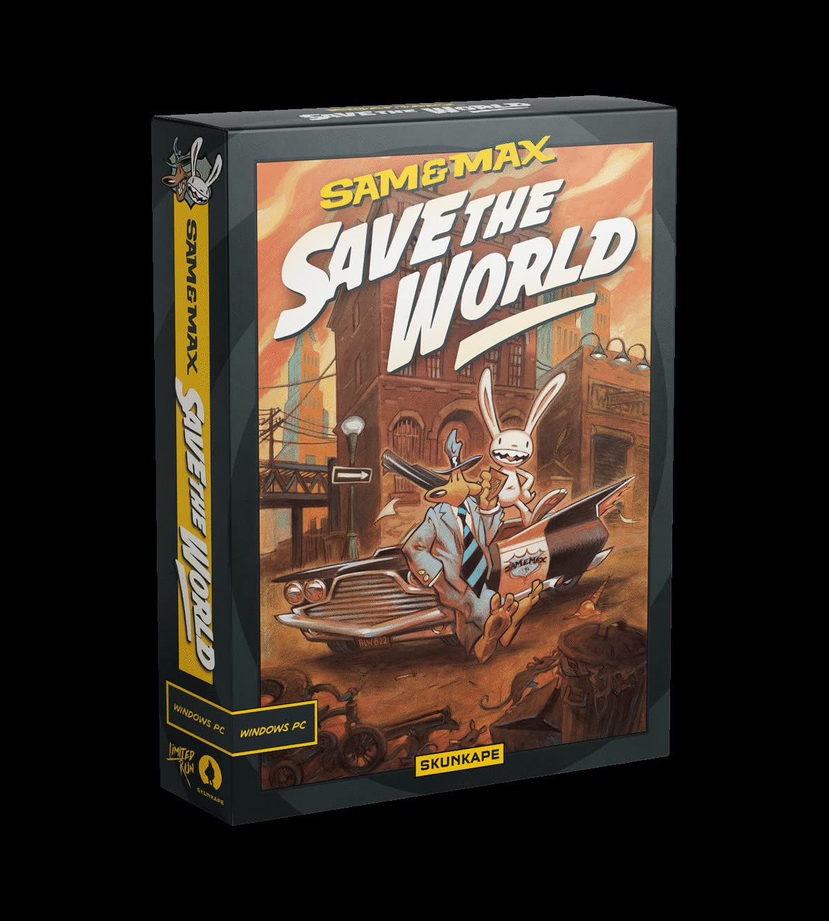 Sam & Max Save the World (PC) Collector's Edition - Limited Adventure Game Bundle for PC Gamers | Perfect for Fans of Point-and-Click Comedy Games
