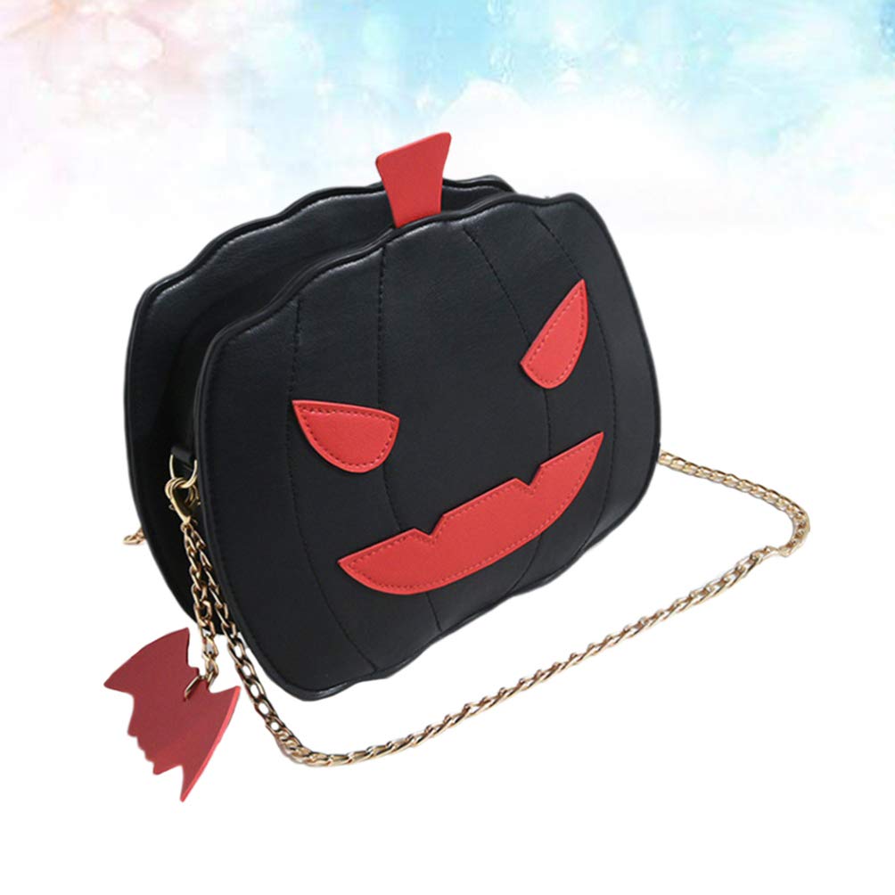 Halloween Pumpkin Crossbody Bag - Gothic Devil Shoulder Purse for Women - Perfect for Halloween Parties, Cosplay, and Gothic Fashion Accessories