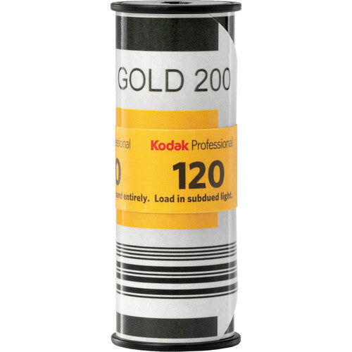 Kodak Professional Gold 200 Color Negative Film 120 Roll Film 5 Pack - Perfect for Medium Format Photography, Portraits & Landscape Shots