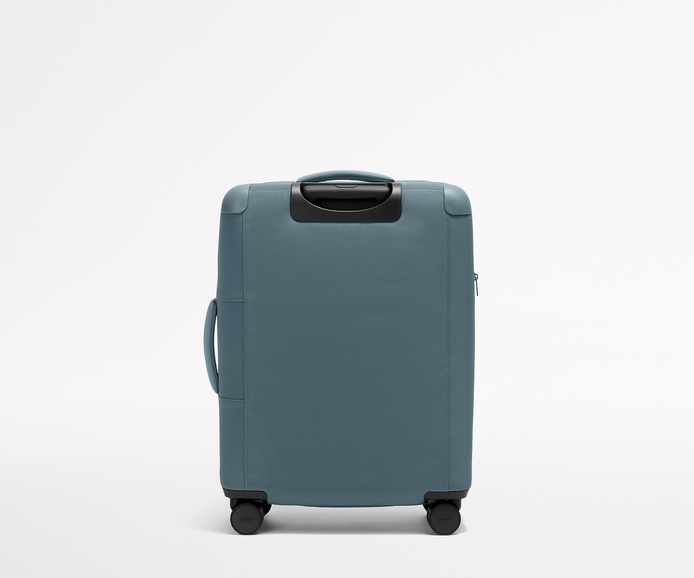 Premium Softside Medium Luggage in Coast Blue - Lightweight & Durable Suitcase for Travel, Business Trips & Weekend Getaways