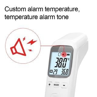 Digital Infrared Forehead Thermometer for Babies - Non-Contact Fever Measurement Tool for Kids & Adults - Perfect for Home, Nursery, and Travel Use