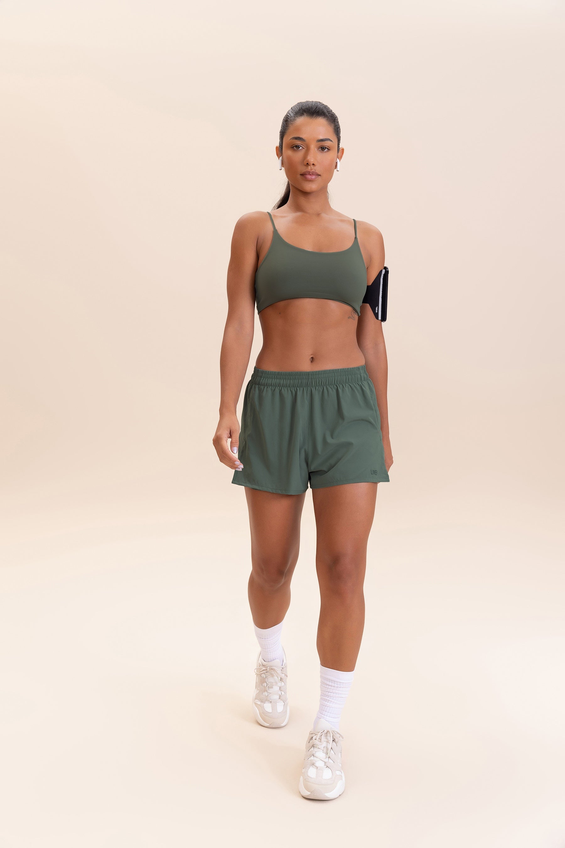 Curve Sense® High Support Sports Bra for Women - Comfortable & Breathable Workout Top for Running, Yoga & Gym