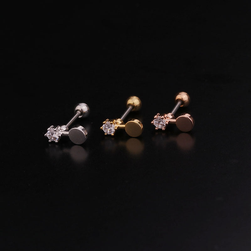 20G Cartilage Tiny Stud Earrings for Conch, Tragus & Helix Piercings - Hypoallergenic Stainless Steel Body Jewelry | Perfect for Daily Wear, Parties & Gifts