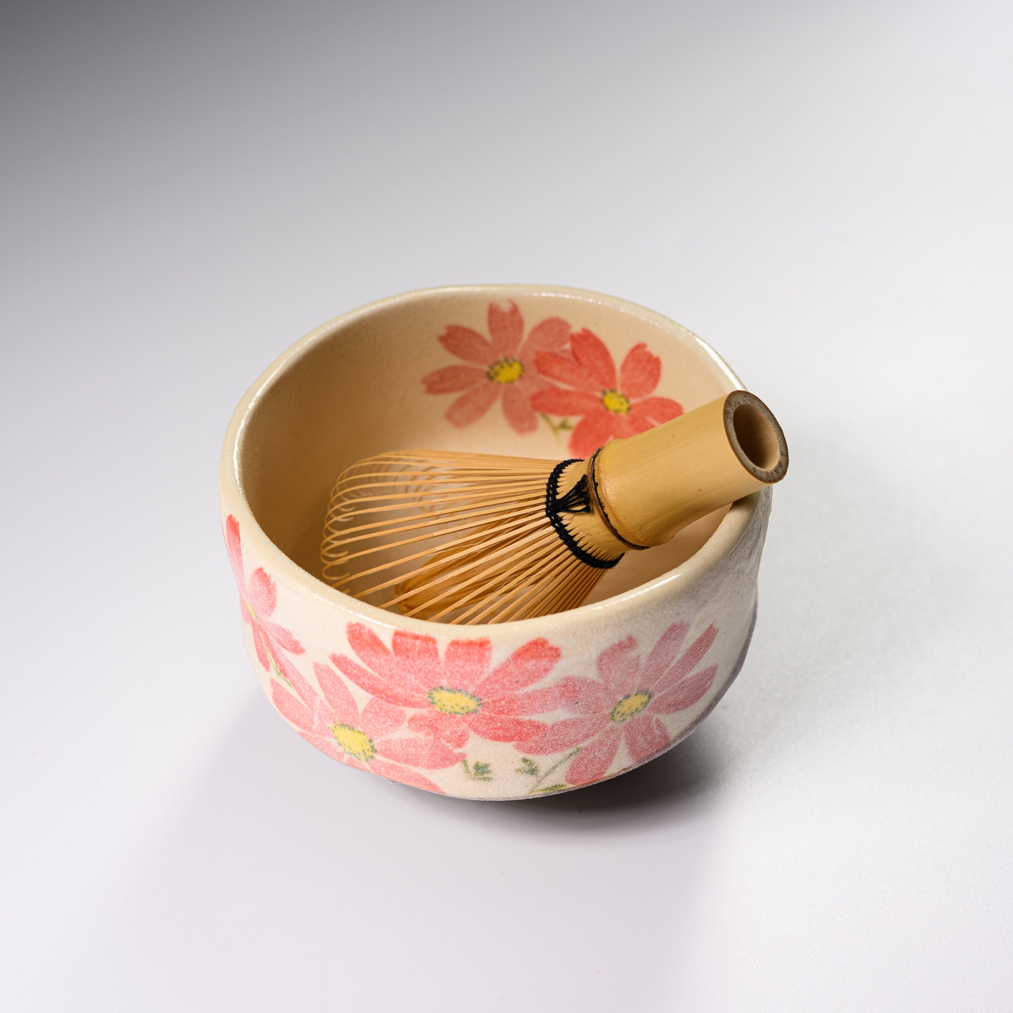 Premium Mini Matcha Bowl - Handcrafted Akizakura Ceramic Tea Set for Japanese Tea Ceremony | Perfect for Matcha Whisking, Zen Meditation & Home Decor
