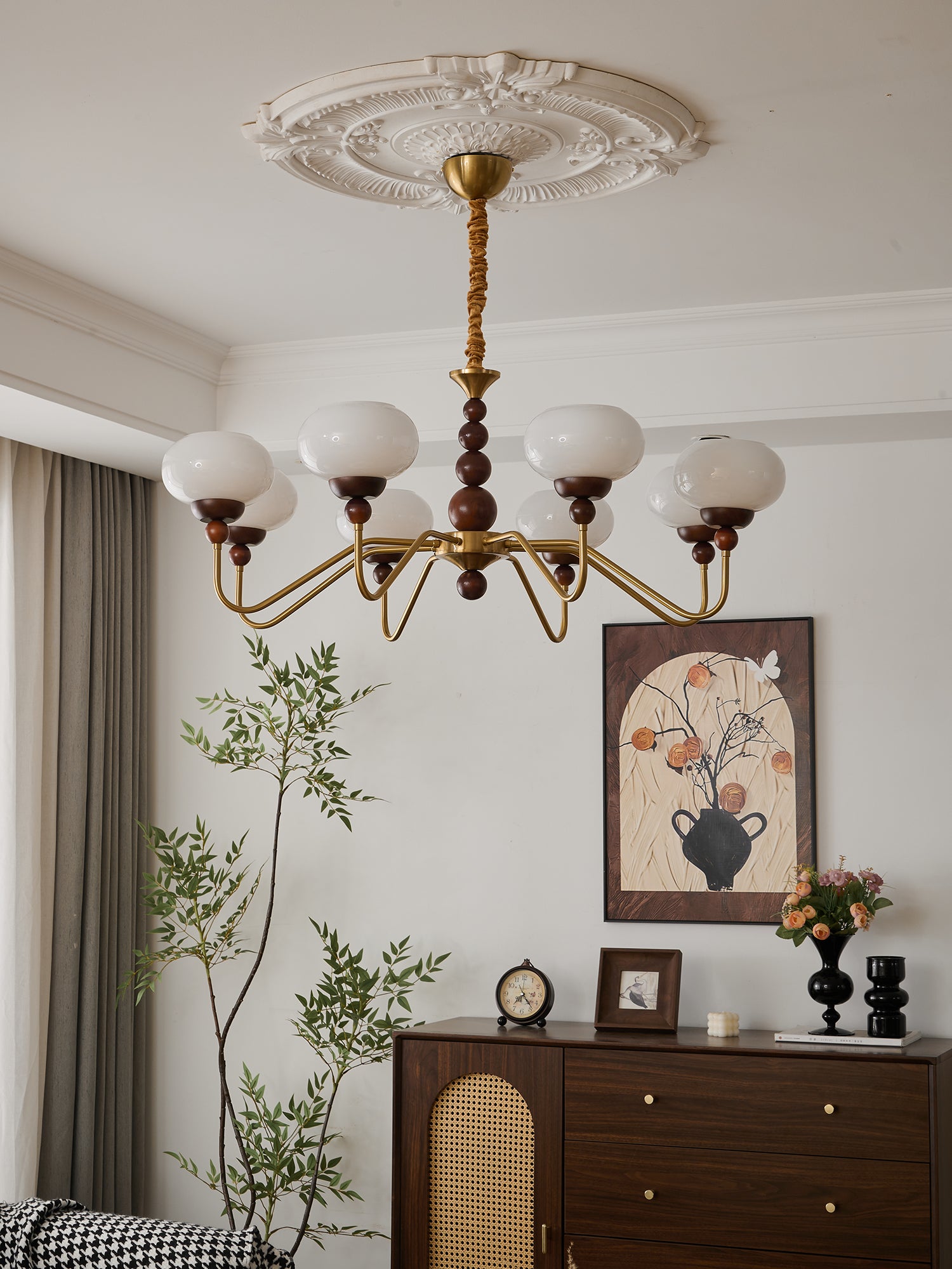 Elegant Bellini Crystal Chandelier - Modern Luxury Ceiling Light Fixture for Dining Room, Bedroom & Living Room Decor