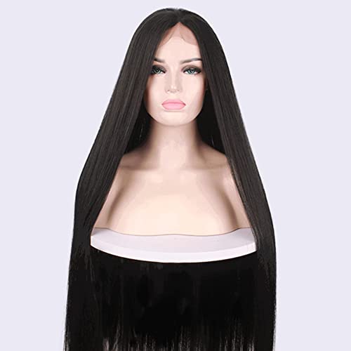 Anime Cosplay Wigs for Women - Christmas Fast Selling Front Lace Wig with Half Hand Woven Synthetic Fiber - Perfect for Halloween, Cosplay Events, and Themed Parties