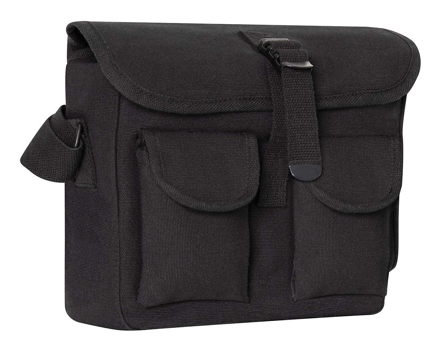 Rothco Canvas Ammo Crossbody Shoulder Bag - Military Tactical Messenger Bag for Outdoor, Hiking, Travel & Everyday Use