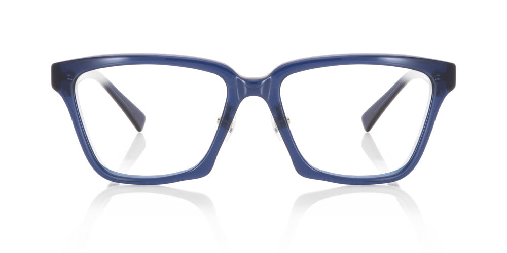 JINS Design Project x Michele De Lucchi DAVIDE 58 Eyeglasses - Modern Designer Optical Frames for Men & Women - Perfect for Office, Reading & Fashion Accessories