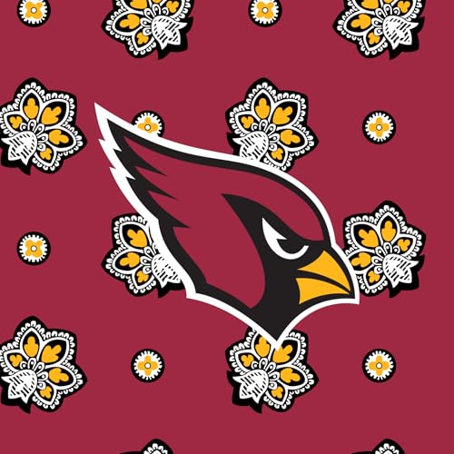 Arizonacardinalsonmaroonred/Yellowbandana
