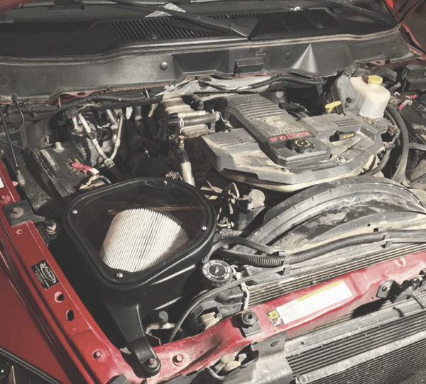 2007-2009 Dodge Ram 2500/3500 6.7L Cummins Performance Cold Air Intake System - Improve Engine Power & Fuel Efficiency for Off-Roading & Towing