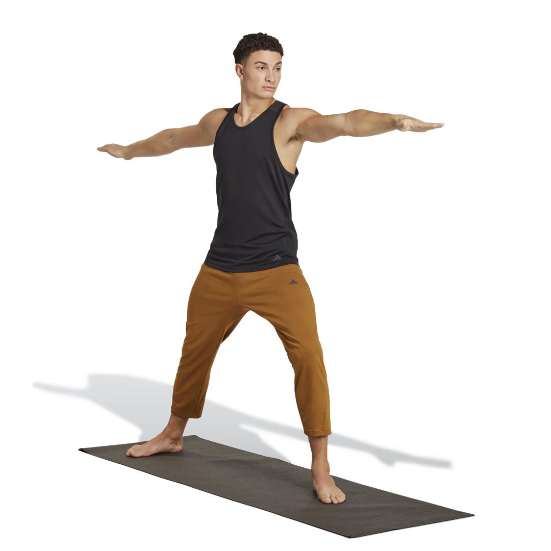 adidas Men's Yoga Base Training Pant (IC7284) - Breathable Workout Pants for Gym, Running & Yoga - Stretchy Comfort & Moisture Wicking for Active Lifestyle