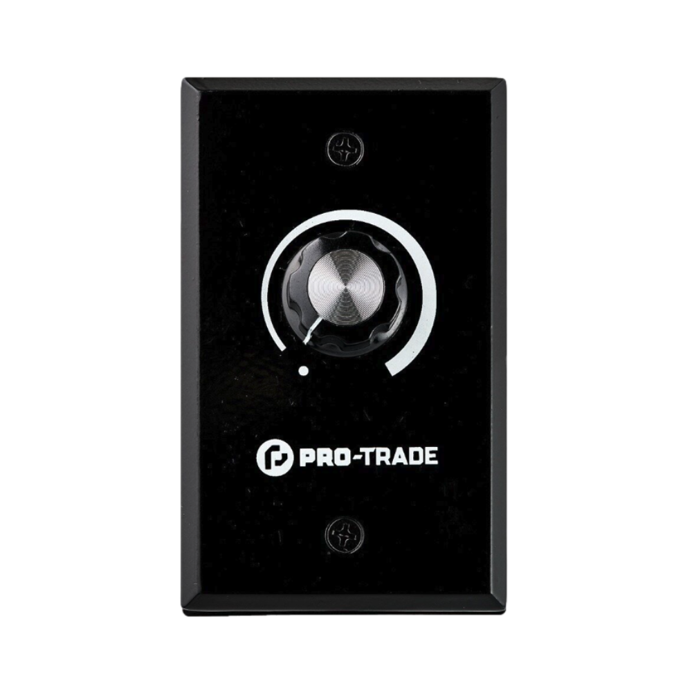 Pro Trade PT DIM1 120W Max LED Dimmer Switch - Compatible with Dimmable LED, CFL & Incandescent Bulbs for Home, Office & Commercial Lighting Control