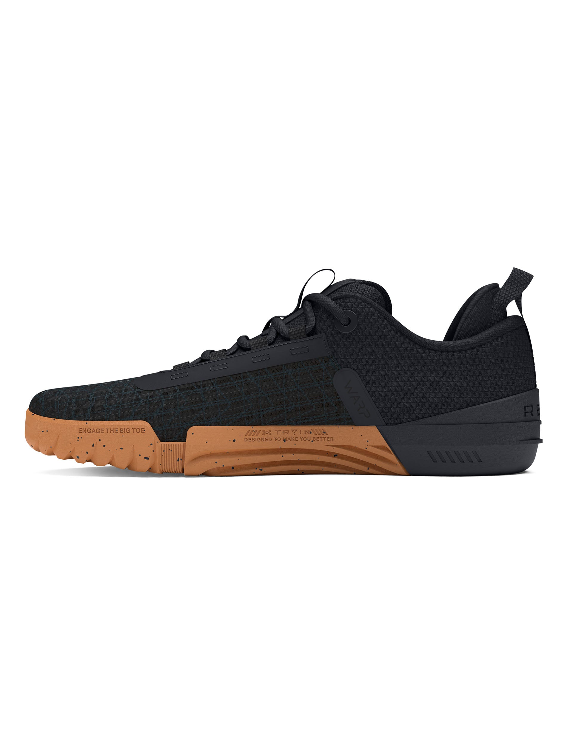 Reign 6 Training Shoes for Men & Women - Black/Anthracite - Lightweight Gym Shoes for CrossFit, Weightlifting & High-Intensity Workouts