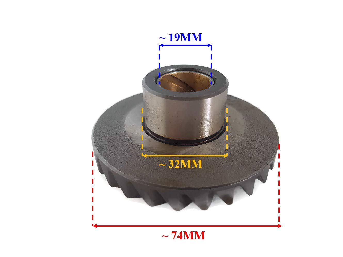 Yamaha Parsun Outboard Motor Forward Gear 66T-45560-01 00 T40-04020000 - 40HP 2/4 Stroke Engine Replacement Part with 26 Teeth - Perfect for Marine Boating & Fishing Gear Repair