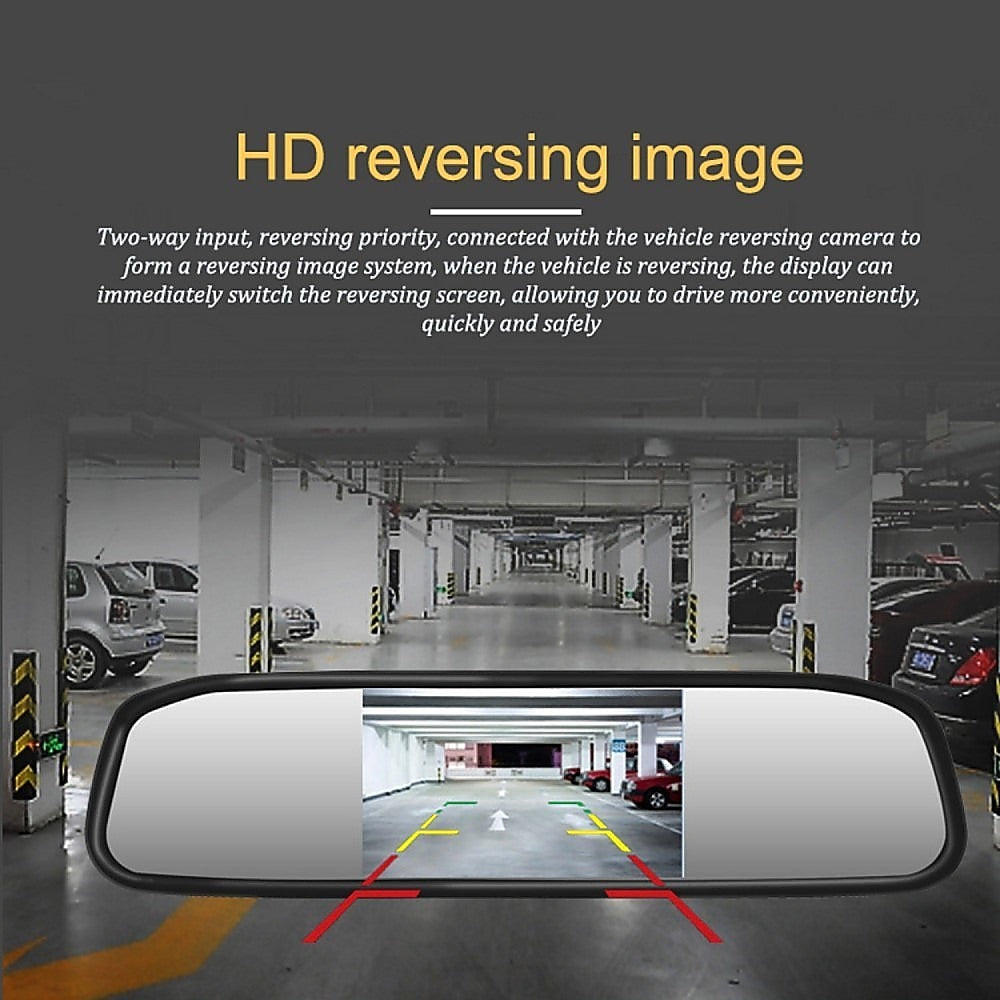 120° Wide Angle Car Rear View Camera with Night Vision - HD Reverse Parking System Kit for Safe Driving in Low Light Conditions