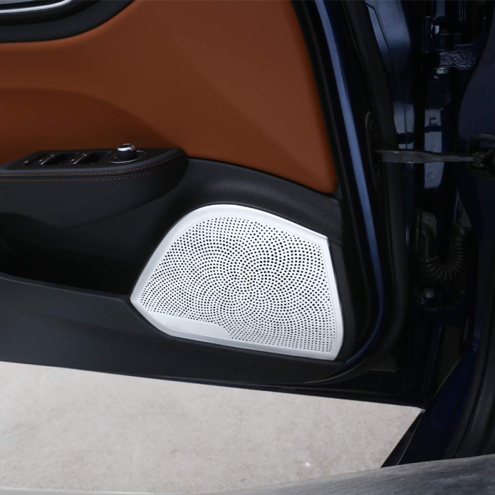 Alfa Romeo Giulia 2017-2020 Door Speaker Cover Trim - Premium Car Interior Accessories for Enhanced Sound & Style - Perfect for Car Upgrades & Audio System Enhancement