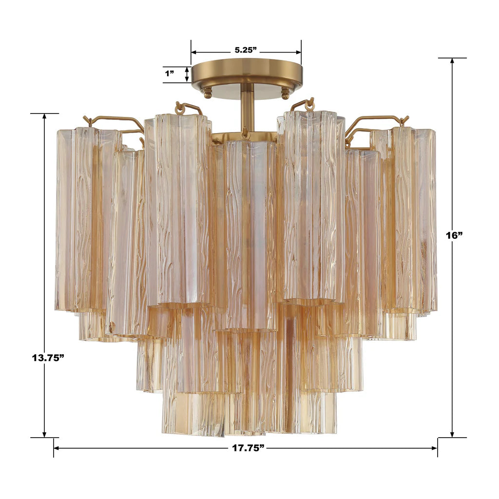 Tronchi Ceiling Mount - Modern LED Light Fixture for Home & Office | Perfect for Living Room, Bedroom, and Commercial Spaces