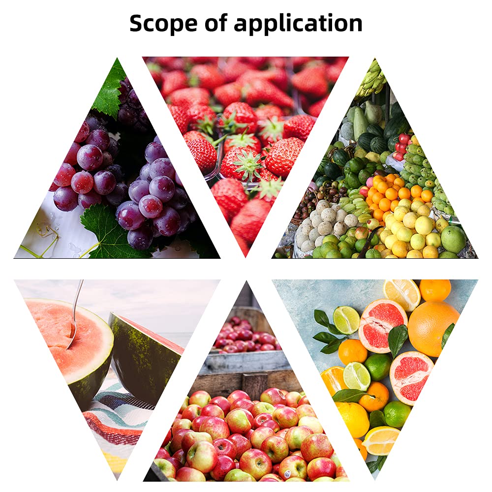 Premium Fruit Hardness Tester Penetrometer - Digital Sclerometer for Measuring Fruit Firmness (0.5-4kg/cm² Range, 3.5mm Pressure Head) - Ideal for Agriculture, Food Quality Control & Ripeness Testing