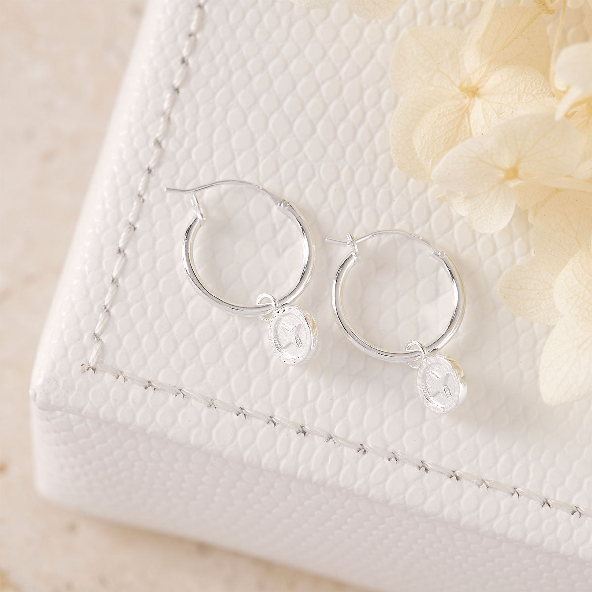 Asteria Hoops - Trendy Gold & Silver Hoop Earrings for Women | Hypoallergenic & Lightweight | Perfect for Everyday Wear, Parties & Gifts
